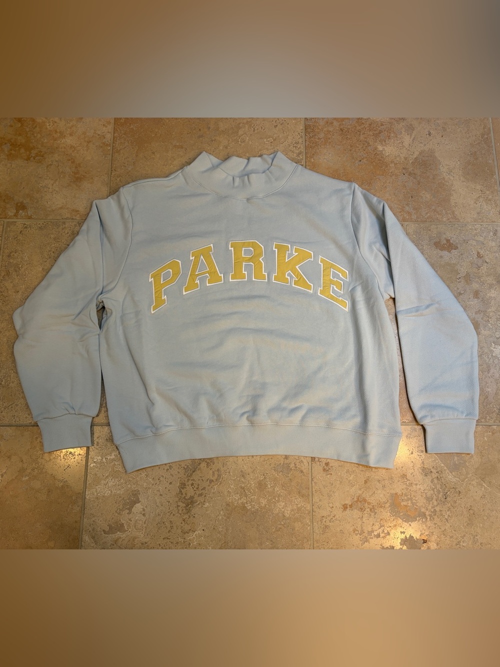 PARKE Varsity Mockneck Frosting and Peel Heritage